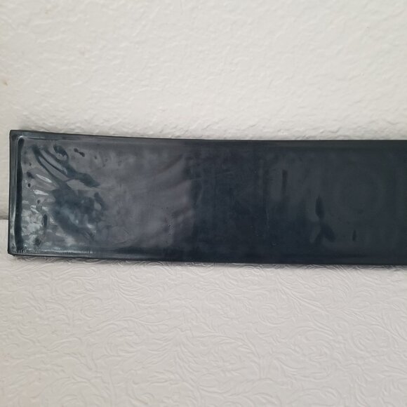 Avion Tequila Black White Rubber Spill Rail Bar Mat 21.25"x3.5" - Picture 5 of 8